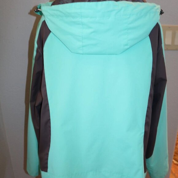 Free Country Winter 3-in-1 Jacket Womens XLarge Hooded Uninsulated Coat - Picture 7 of 11